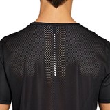 Asics FUTURE TOKYO VENTILATE SS TOP Футболка беговая Черный/Оранжевый - фото 286078