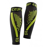 CEP NIGHTTECH CALF SLEEVES Компрессионные гетры со светоотражателями Черный/Зеленый - фото 286133