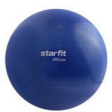 Starfit GB-109, 85 СМ, 1500 Г Фитбол антивзрыв с ручным насосом Темно-синий - фото 286149