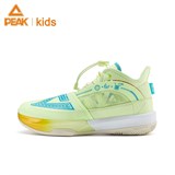 Peak BIG TRIANGLE Кроссовки баскетбольные детские Зеленый/Голубой - фото 286185
