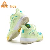 Peak BIG TRIANGLE Кроссовки баскетбольные детские Зеленый/Голубой - фото 286188
