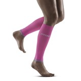 CEP ULTRALIGHT COMPRESSION CALF SLEEVES (W) Компрессионные гетры для бега ультратонкие женские Розовый - фото 286226