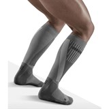 CEP SKI TOURING TALL COMPRESSION SOCKS Компрессионные гольфы с шерстью мериноса для катания на лыжах Серый - фото 286368