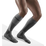 CEP SKI TOURING TALL COMPRESSION SOCKS Компрессионные гольфы с шерстью мериноса для катания на лыжах Серый - фото 286369