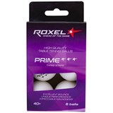 Roxel 3*** PRIME Мячи для настольного тенниса Белый - фото 286403