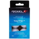 Roxel 1* TACTIC Мячи для настольного тенниса (6 шт) Белый - фото 286414 Roxel 1* TACTIC Мячи для настольного тенниса (6 шт) Белый - фото 286414
