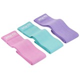 Starfit ES-204 Мини-эспандер тканевый высокая нагрузка Фиолетовая пастель - фото 286446