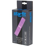 Starfit ES-204 Мини-эспандер тканевый высокая нагрузка Фиолетовая пастель - фото 286447