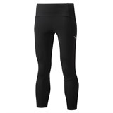 Mizuno CORE 3/4 TIGHT (W) Тайтсы беговые женские Черный - фото 286612