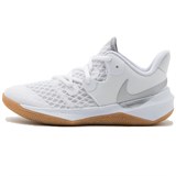 Nike ZOOM HYPERSPEED COURT Кроссовки волейбольные Белый/Серебристый - фото 286622