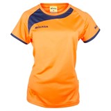 Mikasa MOGO Футболка волейбольная женская Оранжевый/Темно-синий - фото 287069