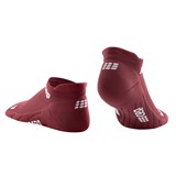 CEP THE RUN NO SHOW SOCKS 4.0 (W) Носки беговые ультракороткие женские Красный - фото 287122