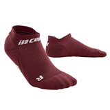 CEP THE RUN NO SHOW SOCKS 4.0 (W) Носки беговые ультракороткие женские Красный - фото 287123