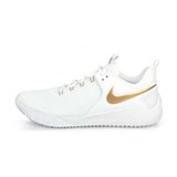 Nike AIR ZOOM HYPERACE 2 SE Кроссовки волейбольные Белый/Золотой - фото 287351