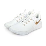 Nike AIR ZOOM HYPERACE 2 SE Кроссовки волейбольные Белый/Золотой - фото 287352