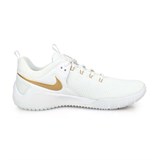 Nike AIR ZOOM HYPERACE 2 SE Кроссовки волейбольные Белый/Золотой - фото 287353