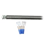 Rusbrand YT-2568 Турник распорный, d=33 мм, 100-120 см - фото 287389