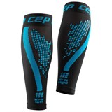 CEP NIGHTTECH CALF SLEEVES (W) Компрессионные гетры со светоотражателями женские Черный/Синий - фото 287460