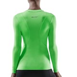 CEP WINGTECH LONG SLEEVE SHIRT (W) Футболка компрессионная с длинным рукавом и поддержкой осанки женская Зеленый - фото 287486