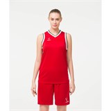 Jögel PERFORMDRY DIVISION STAR Майка баскетбольная Красный/Белый - фото 287697