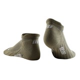CEP THE RUN NO SHOW SOCKS 4.0 (W) Носки беговые ультракороткие женские Оливковый - фото 287737