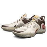 Li-Ning WADE FISSION 8 "Cappuccino" Кроссовки баскетбольные Белый/Коричневый - фото 287770