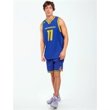 Anta ONWARD KOGETHER Майка баскетбольная Синий/Желтый - фото 287792