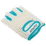 Starfit SU-110 Перчатки для фитнеса Белый/Голубой - фото 287896