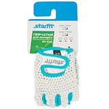 Starfit SU-110 Перчатки для фитнеса Белый/Голубой - фото 287899