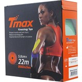 Tmax 22M EXTRA STICKY GREEN 5см×22м Кинезиотейп Зеленый - фото 287974
