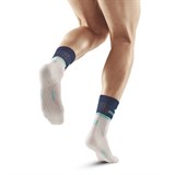 CEP THE RUN COMPRESSION MID CUT SOCKS 4.0 Компрессионные носки Белый/Темно-синий - фото 287978