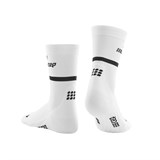 CEP THE RUN COMPRESSION MID CUT SOCKS 4.0 (W) Компрессионные носки женские Белый/Черный - фото 288002