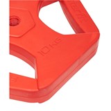 Starfit BB-205 10 КГ Диск обрезиненный с хватами, d=26 мм - фото 288074