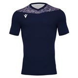 Macron NASH Футболка игровая футбольная Темно-синий/Белый - фото 288185