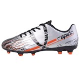Jögel RAPIDO FG (34-45) Бутсы футбольные Серебристый/Черный - фото 288293