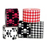 BBTape KINESIO DESIGN 5смx5м Тейп Черепа Черный/Белый - фото 288387