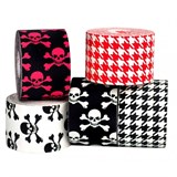 BBTape KINESIO DESIGN 5смx5м Тейп Гусиные лапки Черный/Белый - фото 288423