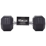 Starfit DB-301 5 КГ Гантель обрезиненная Черный - фото 288493