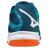 Mizuno THUNDER BLADE 3 Кроссовки волейбольные Голубой/Белый/Оранжевый - фото 288546