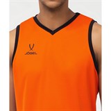 Jögel CAMP BASIC Майка баскетбольная Оранжевый/Черный - фото 288556