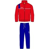 Mikasa TUNAJ Костюм спортивный Красный/Темно-синий - фото 288604