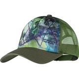 Buff TRUCKER CAP CAMPAST GREEN Бейсболка беговая Зеленый - фото 288724