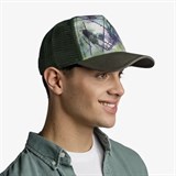 Buff TRUCKER CAP CAMPAST GREEN Бейсболка беговая Зеленый - фото 288725