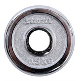 Starfit BB-501 Гантели разборные чугун хромированная сталь в чемодане 2 шт по 7,5 кг - фото 288747