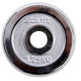 Starfit BB-501 Гантели разборные чугун хромированная сталь в чемодане 2 шт по 7,5 кг - фото 288750