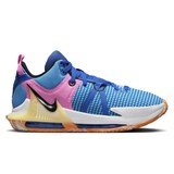 Nike LEBRON WITNESS VII "HYPER ROYAL" Кроссовки баскетбольные Голубой/Синий/Розовый - фото 288808