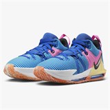 Nike LEBRON WITNESS VII "HYPER ROYAL" Кроссовки баскетбольные Голубой/Синий/Розовый - фото 288813