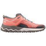 Mizuno WAVE IBUKI 4 GTX (W) Кроссовки беговые женские Оранжевый/Серый - фото 289251