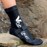 Vincere GRIP SOCKS STRAPPED BLACK Носки для пляжного волейбола (Липкий лого) Черный - фото 289295