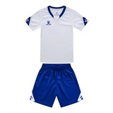 Kelme FOOTBALL SUIT KID Форма футбольная детская Белый/Синий - фото 289363